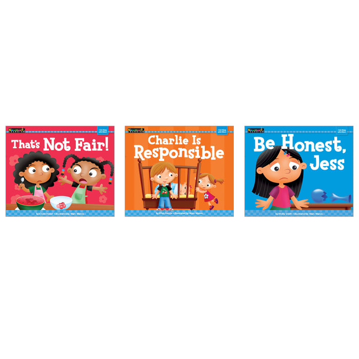 Newmark Learning NL-2270 MySELF Reader, I Get Along with Others, Small Book, Set of 6
