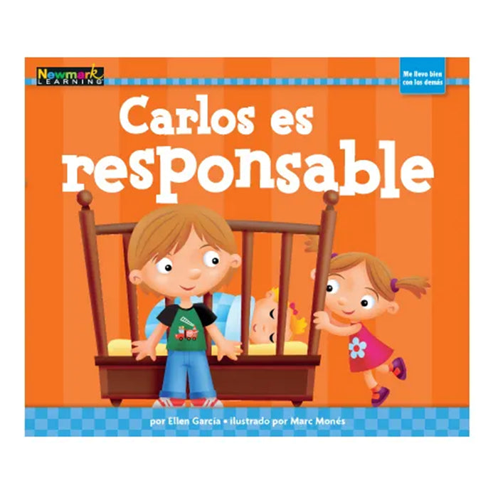 Newmark Learning NL-3321 MySELF Readers: I Get Along with Others, Small Book, Spanish, Set of 6