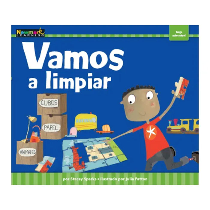 Newmark Learning NL-3322 MySELF Readers: I Am in Control of Myself, Small Book, Spanish, Set of 6