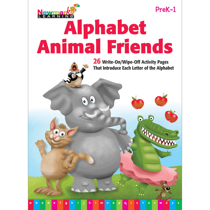 Newmark Learning NL-4679 Alphabet Animal Friends Flip Chart