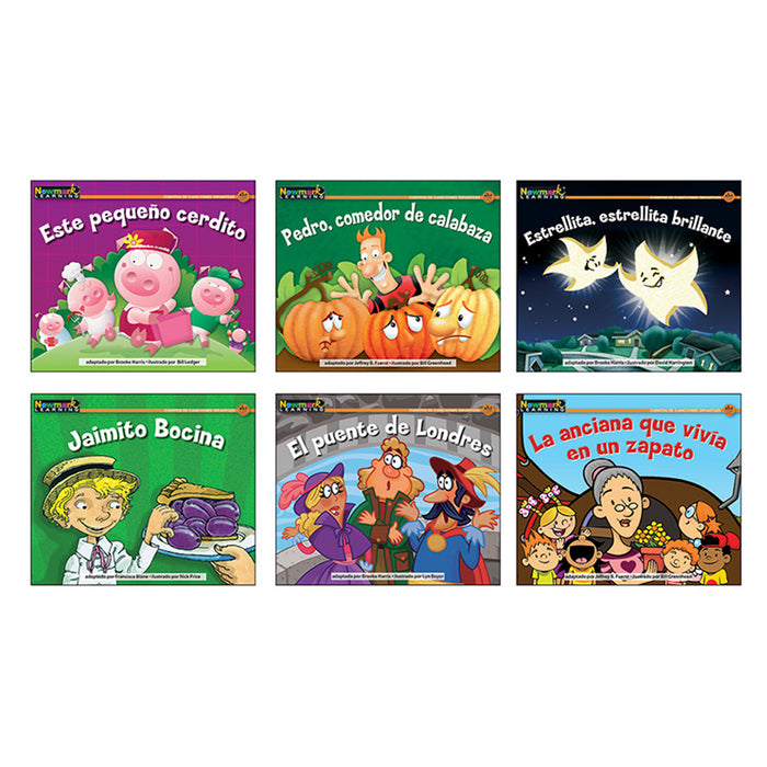 Newmark Learning NL-6831 Decodable Readers Grade K Consonants and Short Vowels (a, i, o), 19 Books
