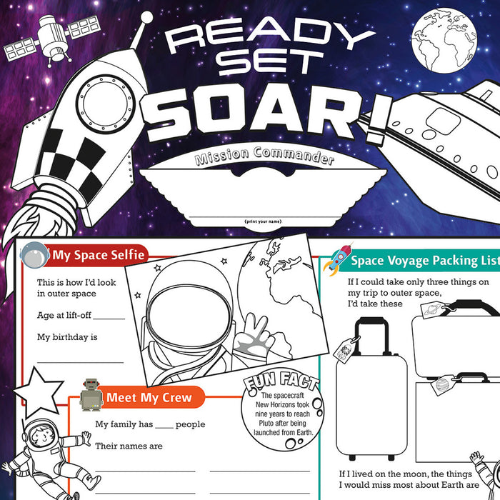 North Star Teacher Resources NST3093 Fill Me In: Ready Set Soar, Pack of 32