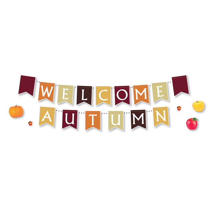 North Star Teacher Resources NST3500 Welcome Autumn Bulletin Board Set