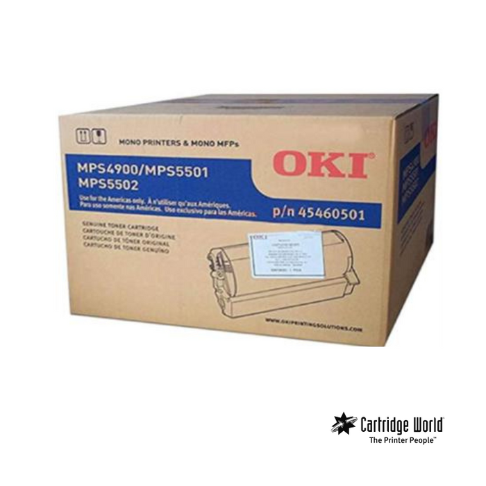 Okidata 45460501 MPS5501B Black Toner OKIDATA
