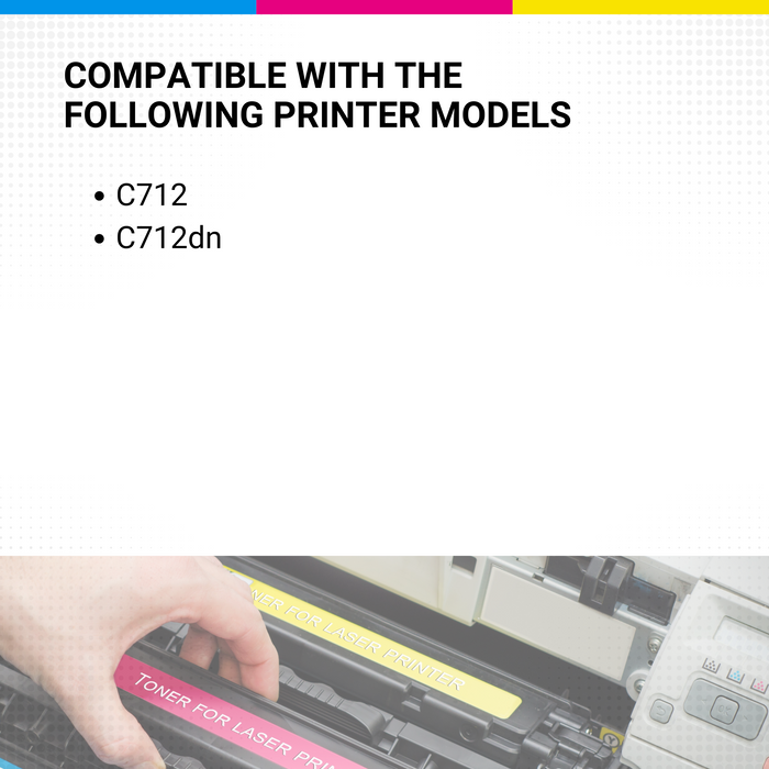 CW Outlet & Supplies Compatible 46507604 Black Toner OKIDATA