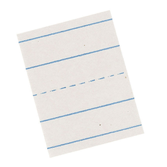 Pacon PAC2657 Newsprint Handwriting Paper, Picture Story, 7/8" x 7/16" x 7/16" Ruled Long, 18" x 12", 500 Sheets