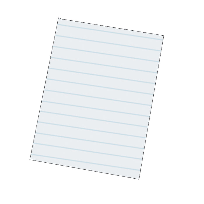 Pacon PAC3386 Easel Pad, Non-Adhesive, White, 1" Ruled 27" x 34", 50 Sheets