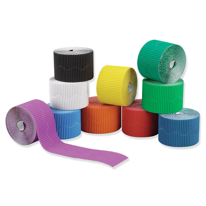 Bordette PAC37306 Decorative Border, Black, 2-1/4" x 50', 1 Roll