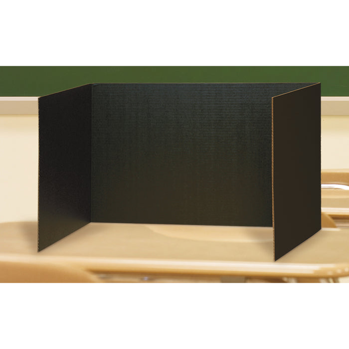 Pacon PAC3791 Privacy Boards, Black, 48" x 16", 4 Boards