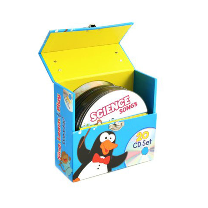 PBS Publishing PBSTW8355 Sing, Learn & Play Everyday! 20-CD Set