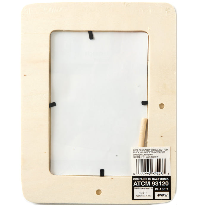 Plaid PDE97543 Value Frame, Rectangle, 8" x 6", 4" x 6" Opening