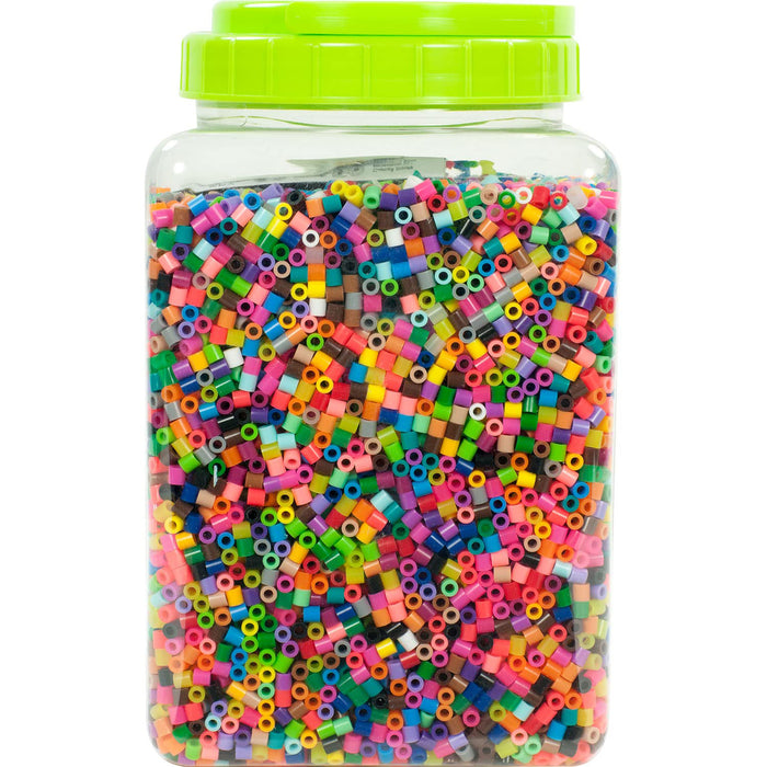 Perler PER17000 Multi-Mix Fuse Beads Jar, Pack of 22000