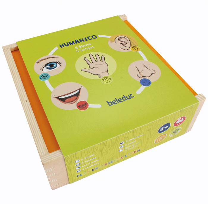 Beleduc PLWB11556 Humanico 5 Senses Puzzle