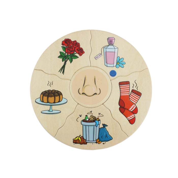 Beleduc PLWB11556 Humanico 5 Senses Puzzle