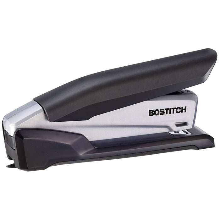 Bostitch PPR1100 One-Finger Desktop Stapler, Black/Gray