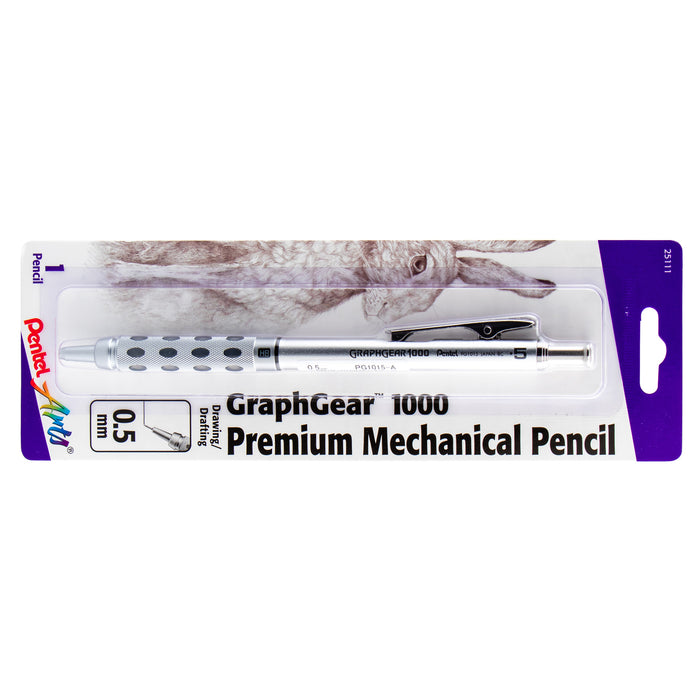 Pentel Arts PTAPG1015APABP GraphGear 1000 Expert Mechanical Drafting Pencil (0.5mm)