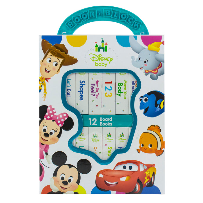 PI Kids PUB7776800 My First Library Disney Baby, 12 Books
