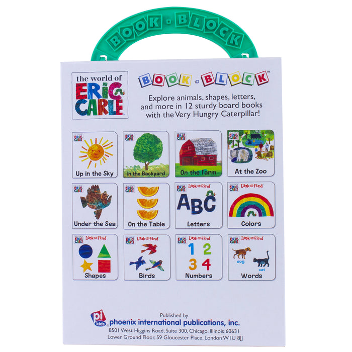 PI Kids PUB7780900 My First Library Eric Carle, 12 Books
