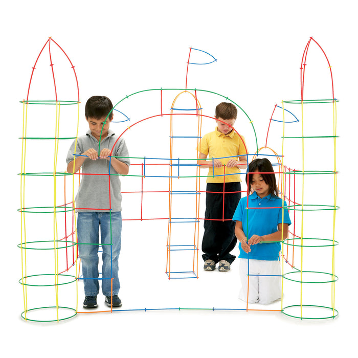 Roylco R-6090 Straws & Connectors Set, 705 Pieces