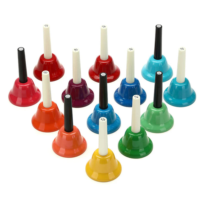 Rhythm Band Instruments RB-CNHB13 Chroma-Notes 13 Note Hand Bell Set