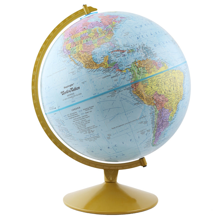 Replogle Globes RE-30501 Explorer Globe, 12"