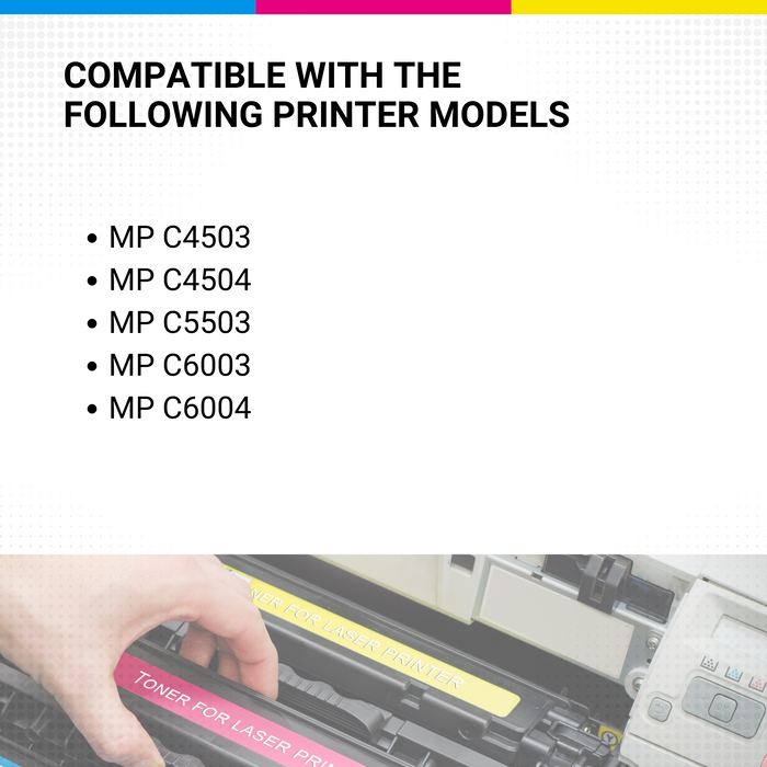 Ricoh 841850 Aficio MPC4503 C6003 Yellow Toner LANIER