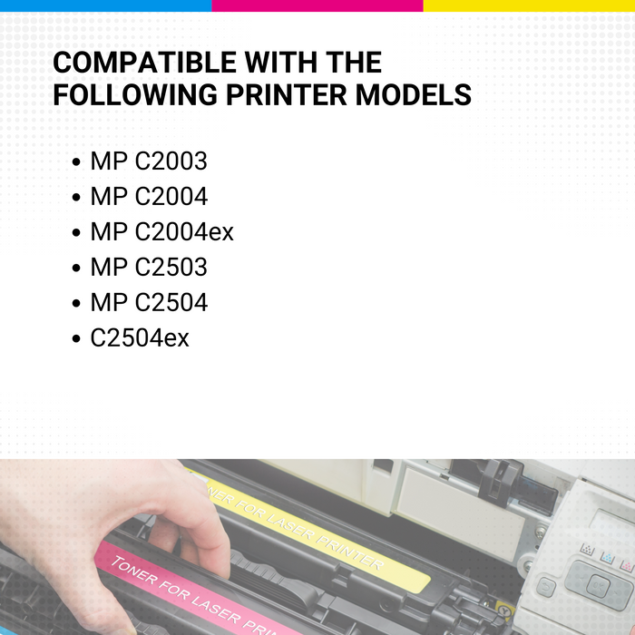 CW Outlet & Supplies Compatible 841918 High Yield Black Toner RICOH