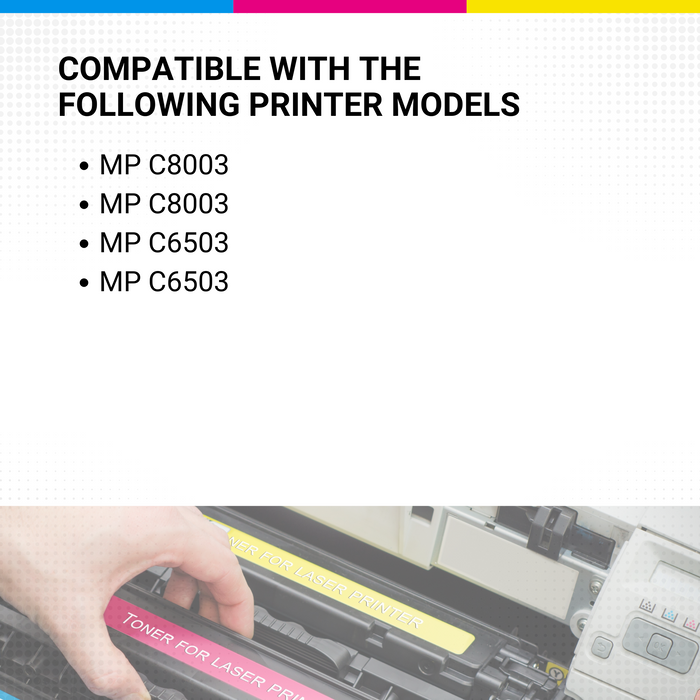 Ricoh 842198 Aficio C8003 Magenta Toner RICOH
