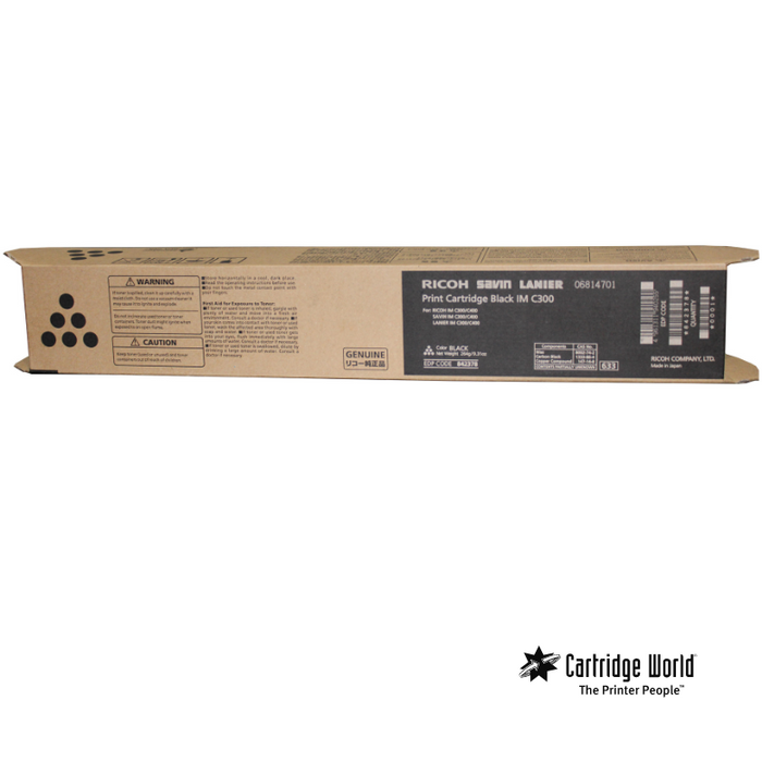 Ricoh 842378 Im C300F Black Toner LANIER