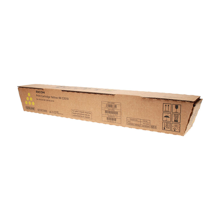 OEM Ricoh  (842551) Toner Cartridge, Yellow 19K Yield