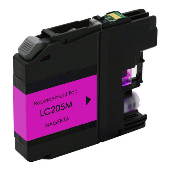 Compatible Brother LC205M Extra High Yield Magenta Inkjet Cartridge