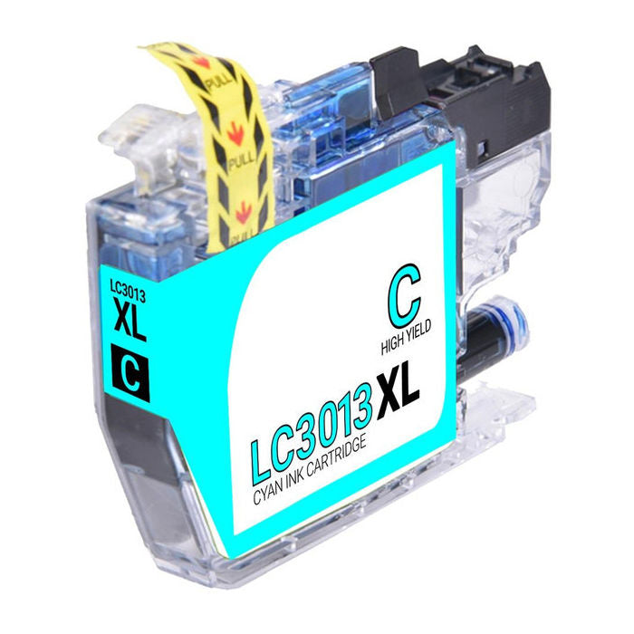 Compatible Brother LC3013C High Yield Cyan Ink Cartridge