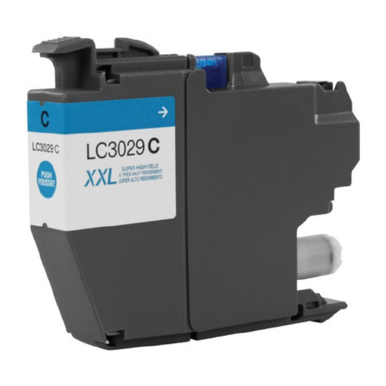 Compatible Brother LC3029C LC3029XXLC Cyan Ink Cartridge