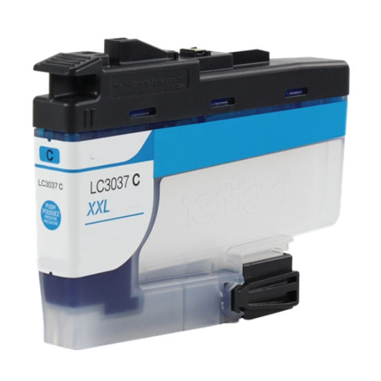Compatible Brother LC3037C Super High Yield Cyan Ink Cartridge
