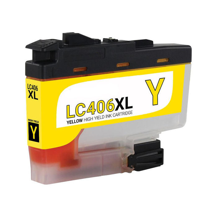 Compatible Brother LC406XLY Ink Cartridge Yellow