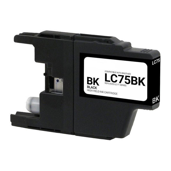 Compatible Brother LC75BK Black Inkjet Cartridge