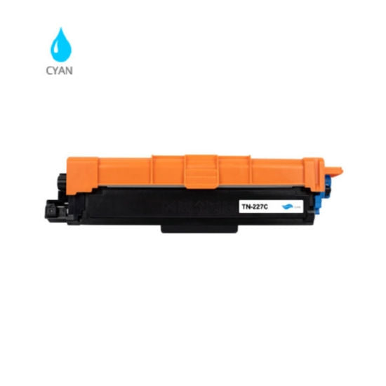 Compatible Brother TN-227C TN227C Cyan Toner Cartridge