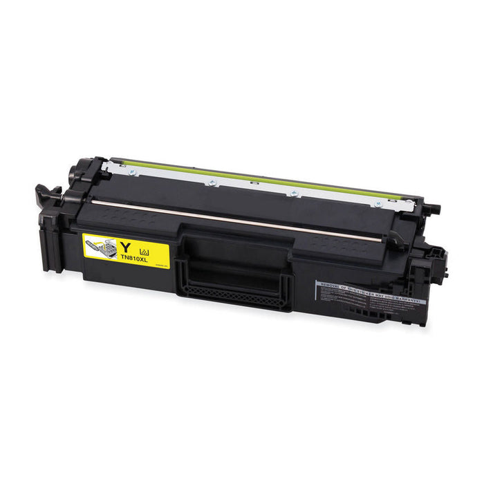 Compatible Brother TN810XLY High Yield Yellow Toner Cartridge