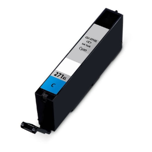 Compatible Canon CLI-271XLC ,0337C001 Cyan Inkjet Cartridge