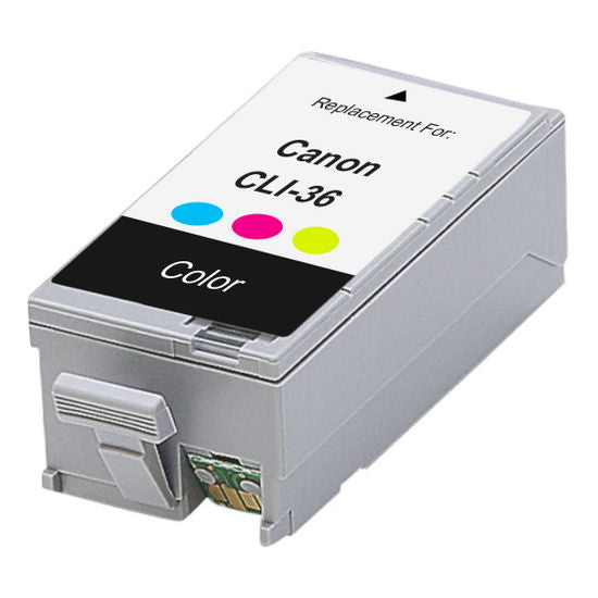 Compatible Canon 1511B002 CLI-36 Color Inkjet Cartridge