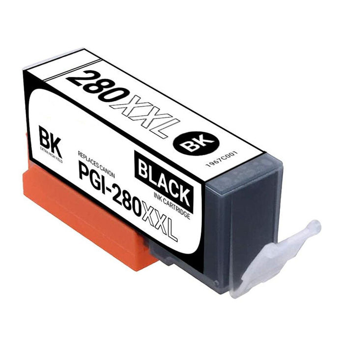 Compatible Canon PGI-280XXL 1967C001 Pigment Black Super High-Yield Ink Cartridge