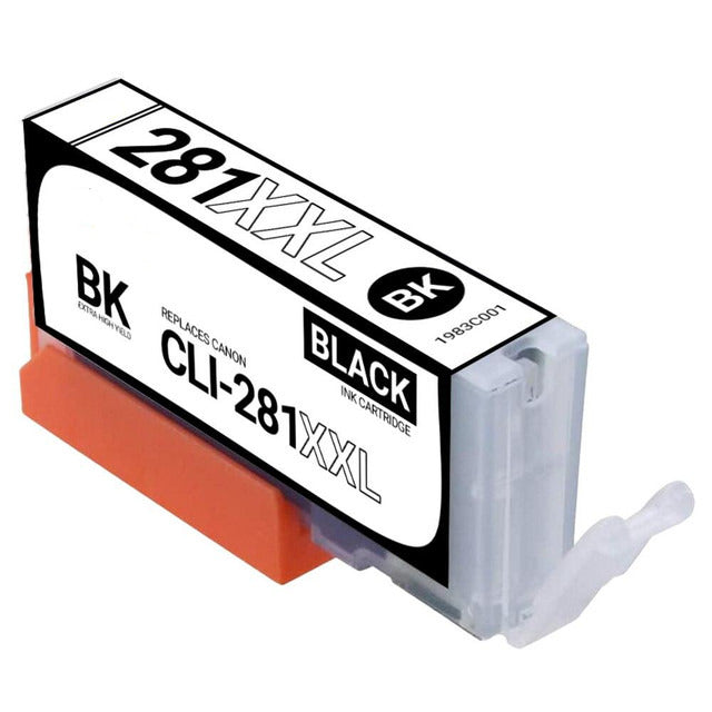 Compatible Canon CLI-281XXL 1983C001 Black Super High-Yield Ink Cartridge