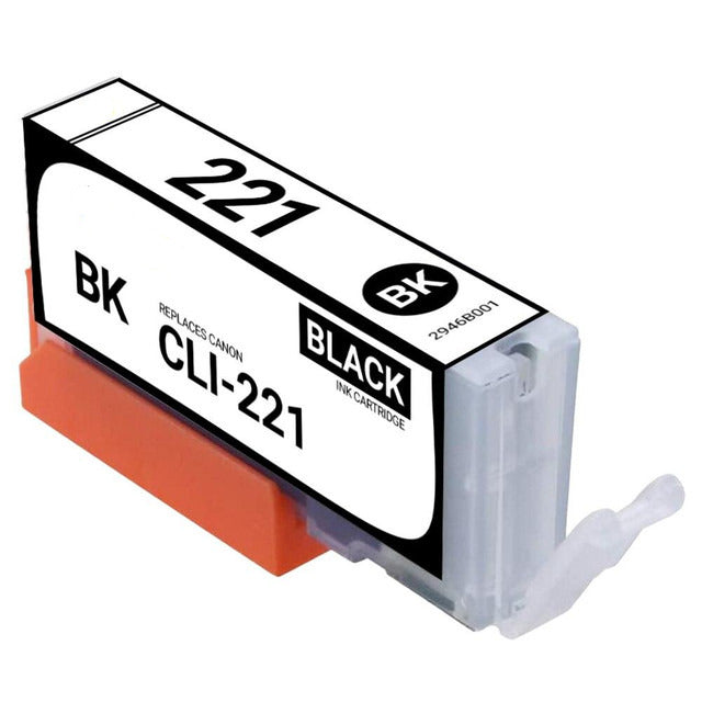 Compatible Canon 2946B001 CLI-221BK  Black Inkjet Cartridge
