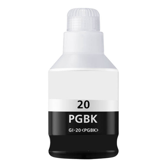 Compatible Canon 3383C001 GI-20 Pigment Black Ink Bottle