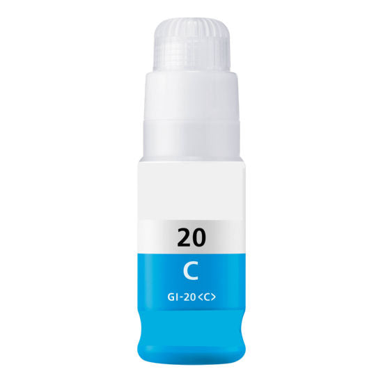 Compatible Canon 3394C001 GI-20 Cyan Ink Bottle