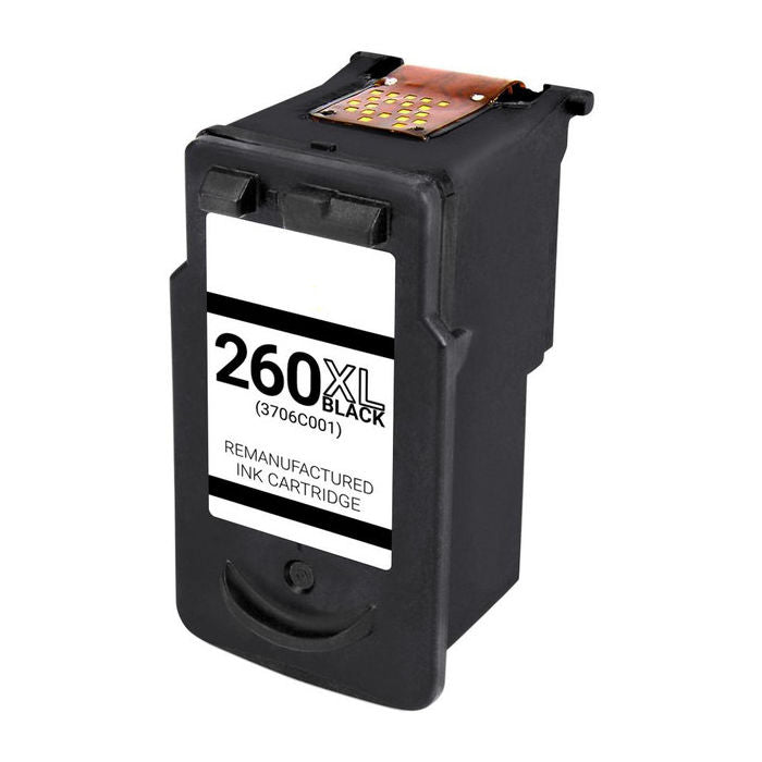 Compatible Canon 3706C001 (PG-260XL) High-Yield Ink, Black