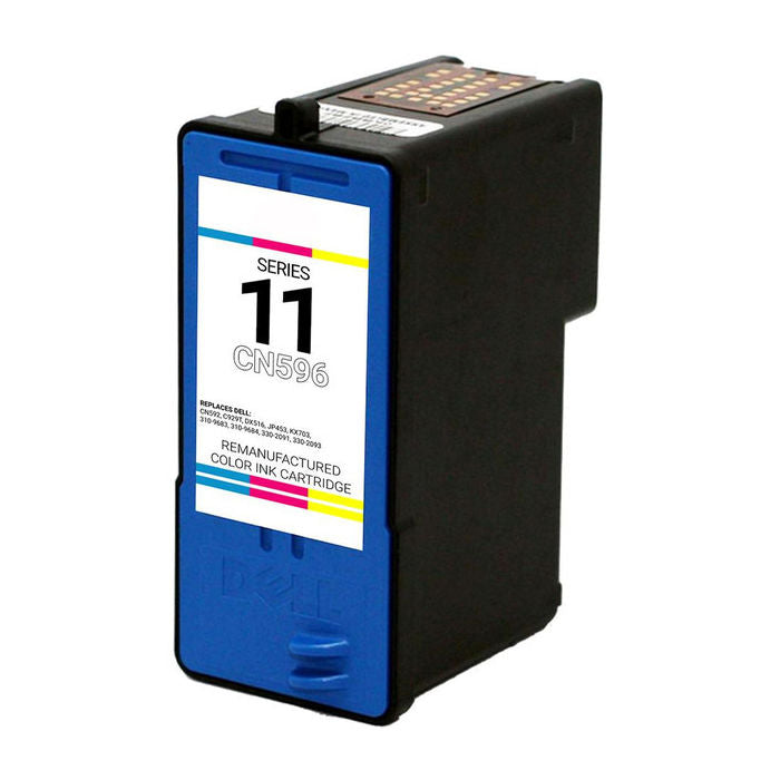 Compatible Dell CN596 , Seies 11 Tri-Color Inkjet Cartridge