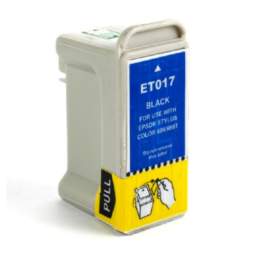 Remanufactured Epson T017201 (T017) Black Ink Cartridge