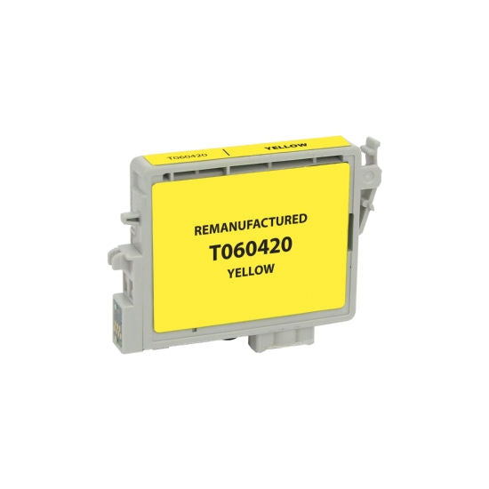 Remanufactured Epson T060420 Yellow Inkjet Cartridge