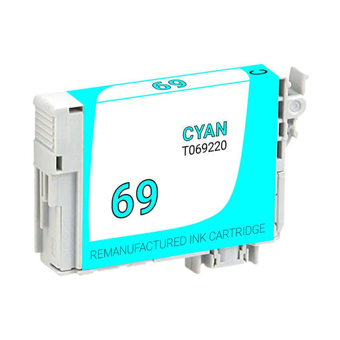 Remanufactured Epson T069220 Cyan Inkjet Cartridge